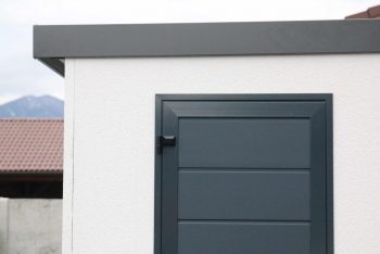 Dvere Hormann LPU40 v antracitovej farbe