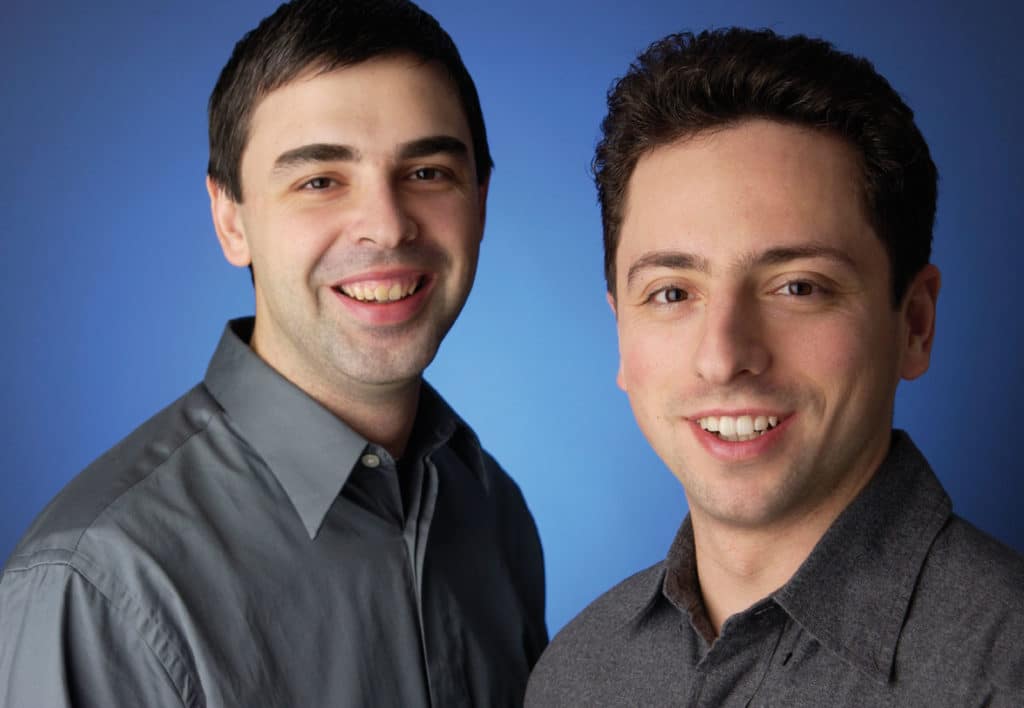 Larry Page a Sergey Brin