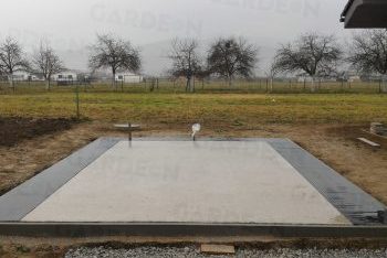 Betónová platňa detail