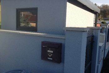 Opravený záhradný domček GARDEON po požiari