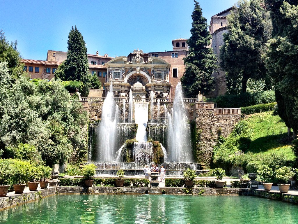 Villa d’Este, Tivoli, Taliansko