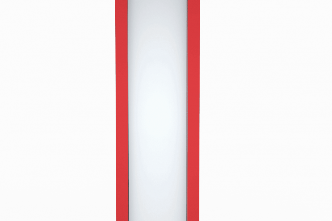 Svetlík GARDEON v rubínovo červenej farbe