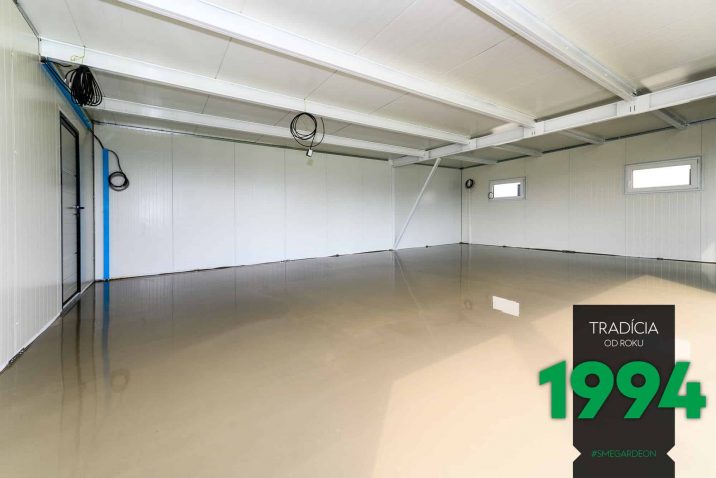 Podlaha v atypickej garáži GARDEON