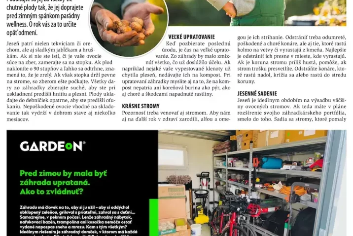 Článok s GARDEONom v Novom Čase Nedeľa