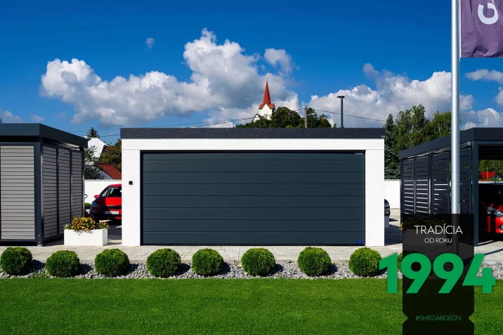 Dvojgaráž v showroome