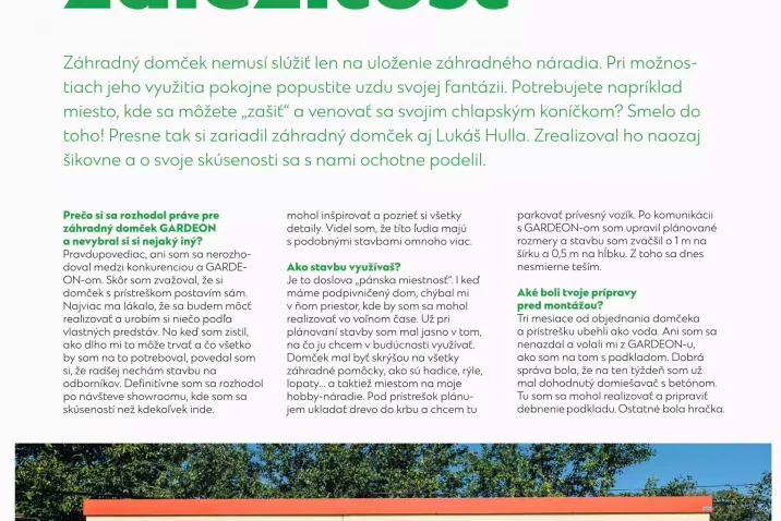 Článok s GARDEONOM v časopise Nový Čas