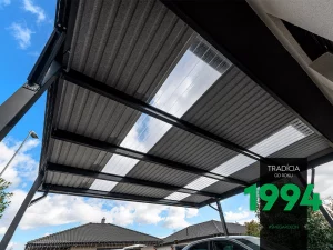 Polykarbonátová strecha