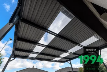 Polykarbonátová strecha