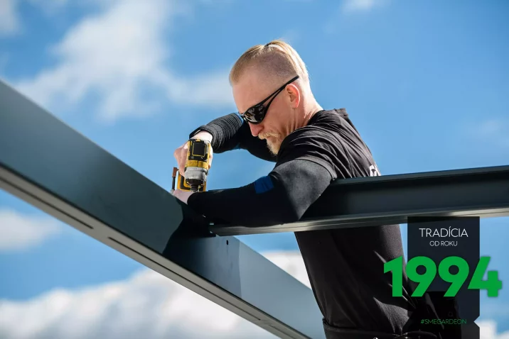 Vŕtanie strešných nosníkov