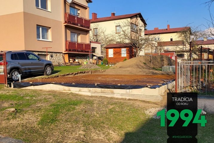 Príprava podkladu počas dňa