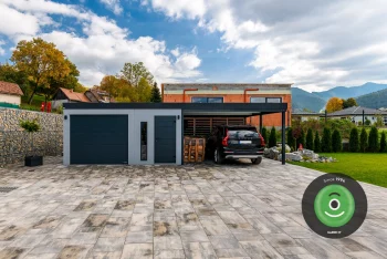 Garáž s prístreškom GARDEON