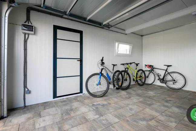 GARDEON garáž pre dve autá bicykle v garáži