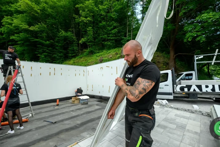 Steny garáže pre Garáž TV