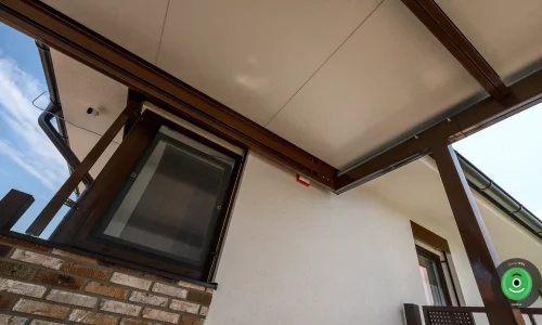 GARDEON prístrešok pre dve autá izolovaná strecha 1