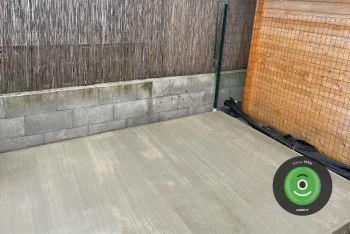 Hotová betónová platňa