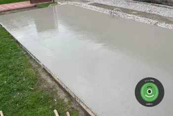 Hotová betónová platňa