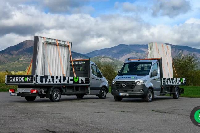 GARDEON valníky, s ktorými sa chodí na montáž