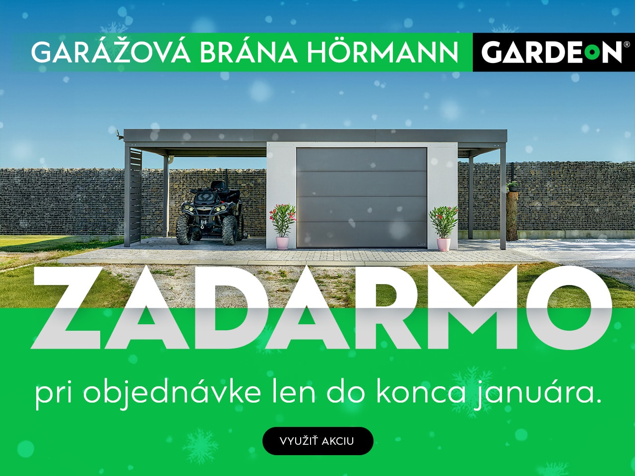 Akcia GARDEON 01/2025 | Garáže