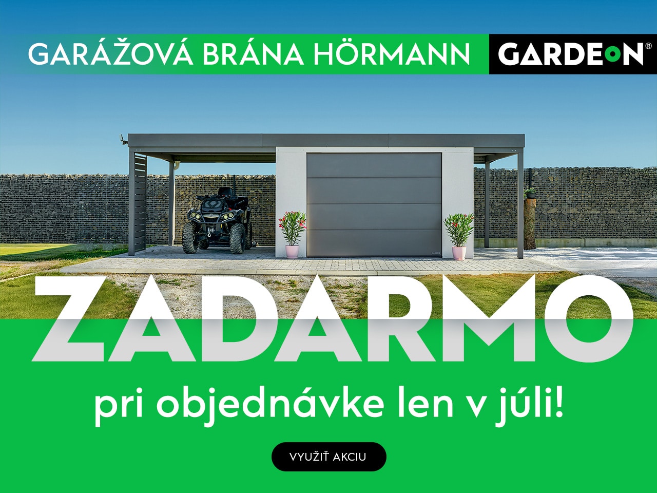 Akcia GARDEON Garáže a domčeky