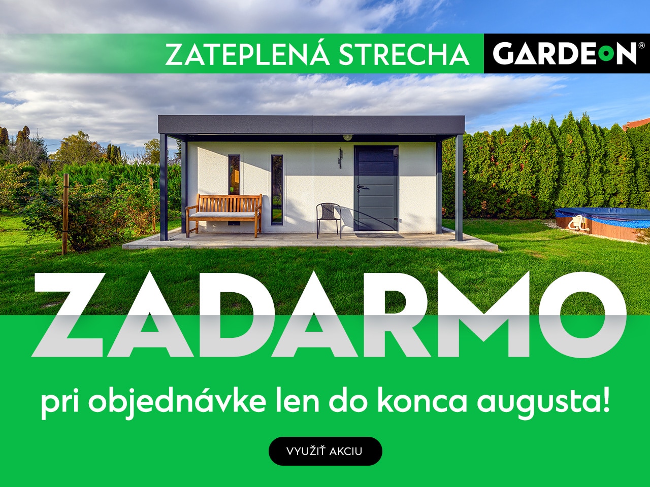 Akcia GARDEON | Záhradné domčeky