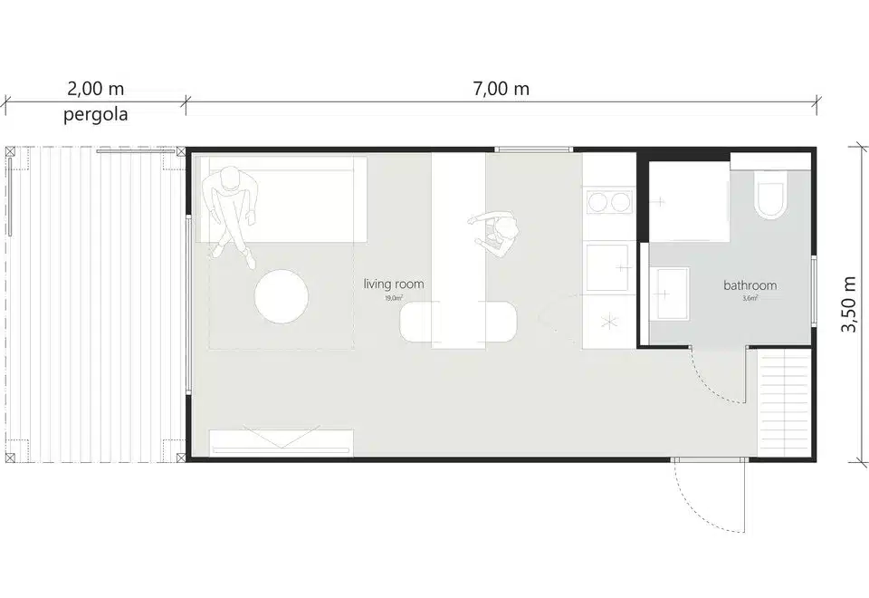 P&ocirc;dorys Tiny House XS