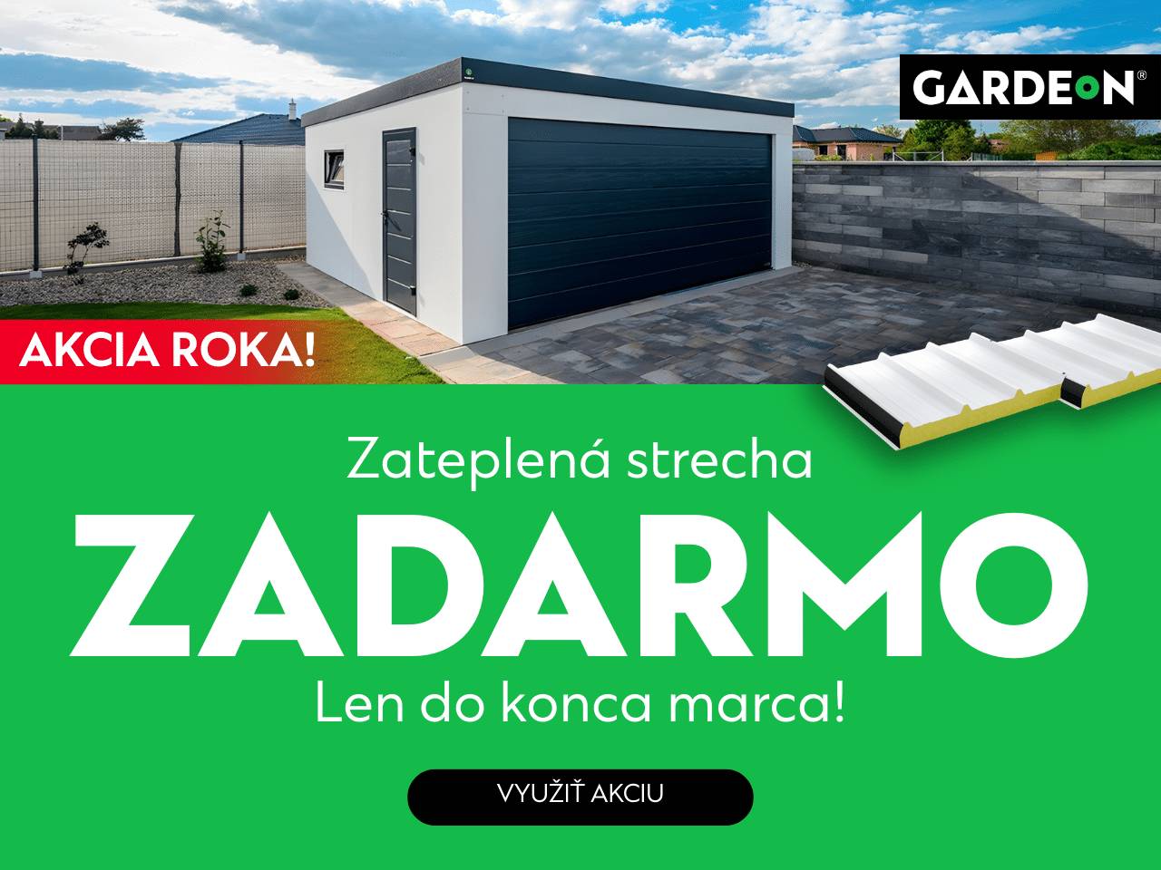 Akcia GARDEON | Garáže