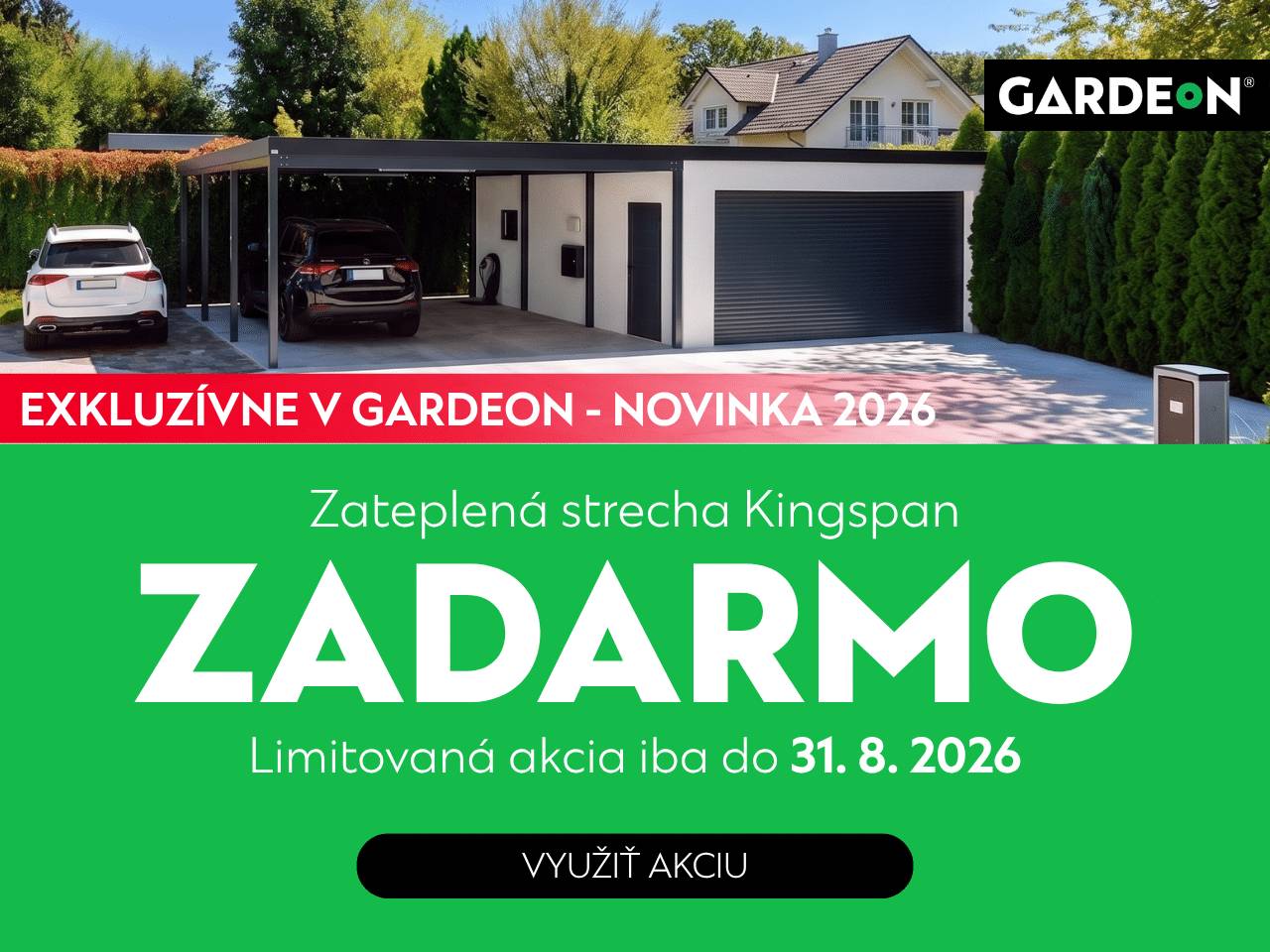 Akcia GARDEON | Garáže