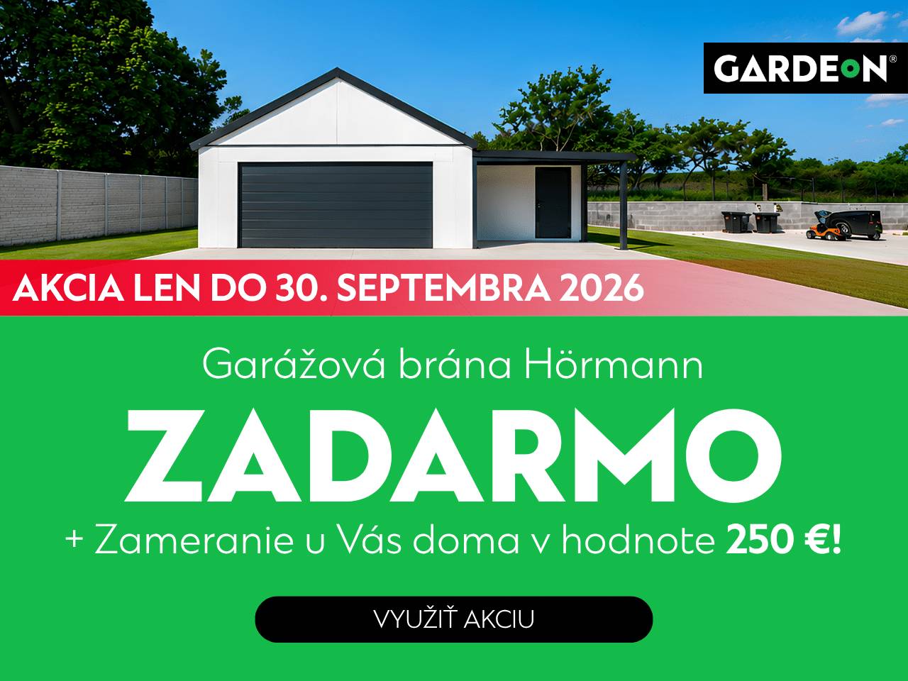 Akcia GARDEON | Garáž